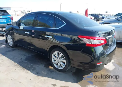 2015 Nissan Sentra Sl from USA, damaged, VIN 3N1AB7AP5FY374995